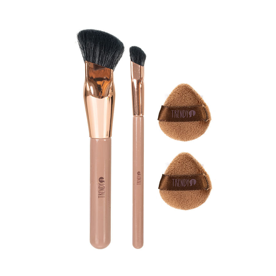 Kit Brochas Piel Luxe Trendy