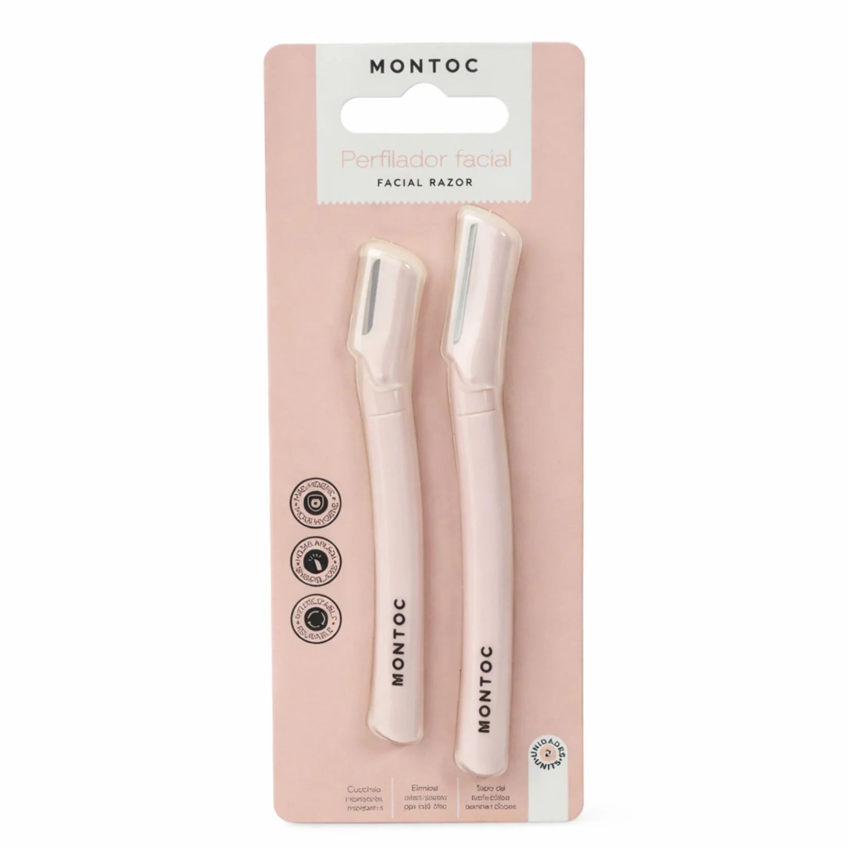 Set x2 Perfilador para Cejas y Rostro Montoc