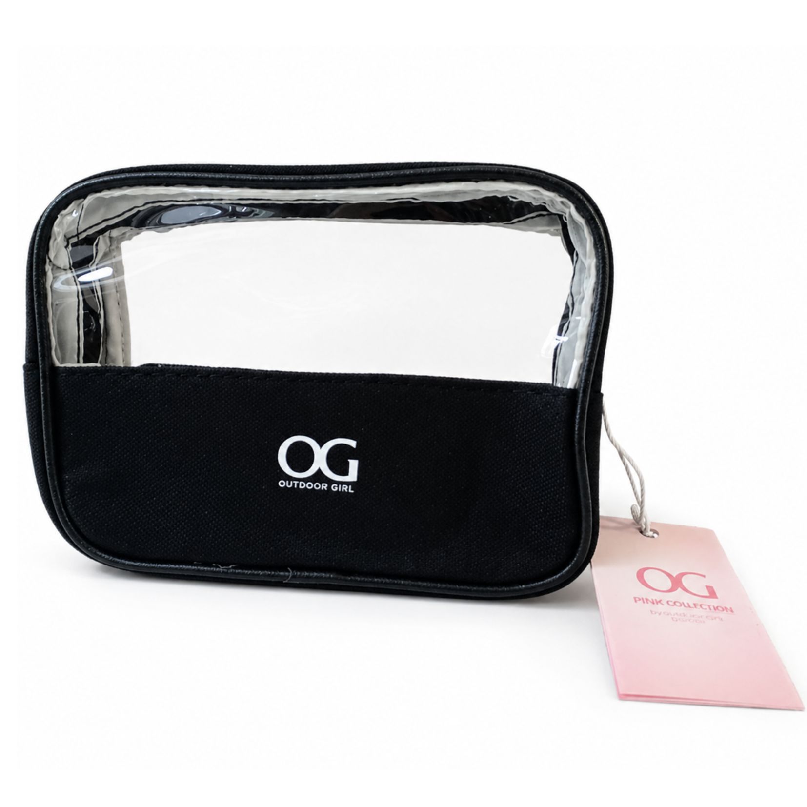 Cosmetiquera Pequeña Transparente Pink Collection – OG
