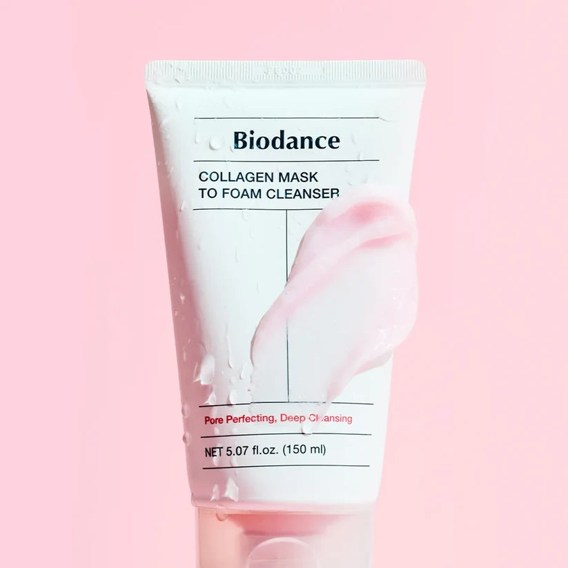 Collagen Mask to Foam Cleanser – Biodance