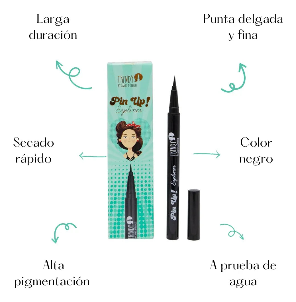 Delineador en Plumón Pin Up Trendy