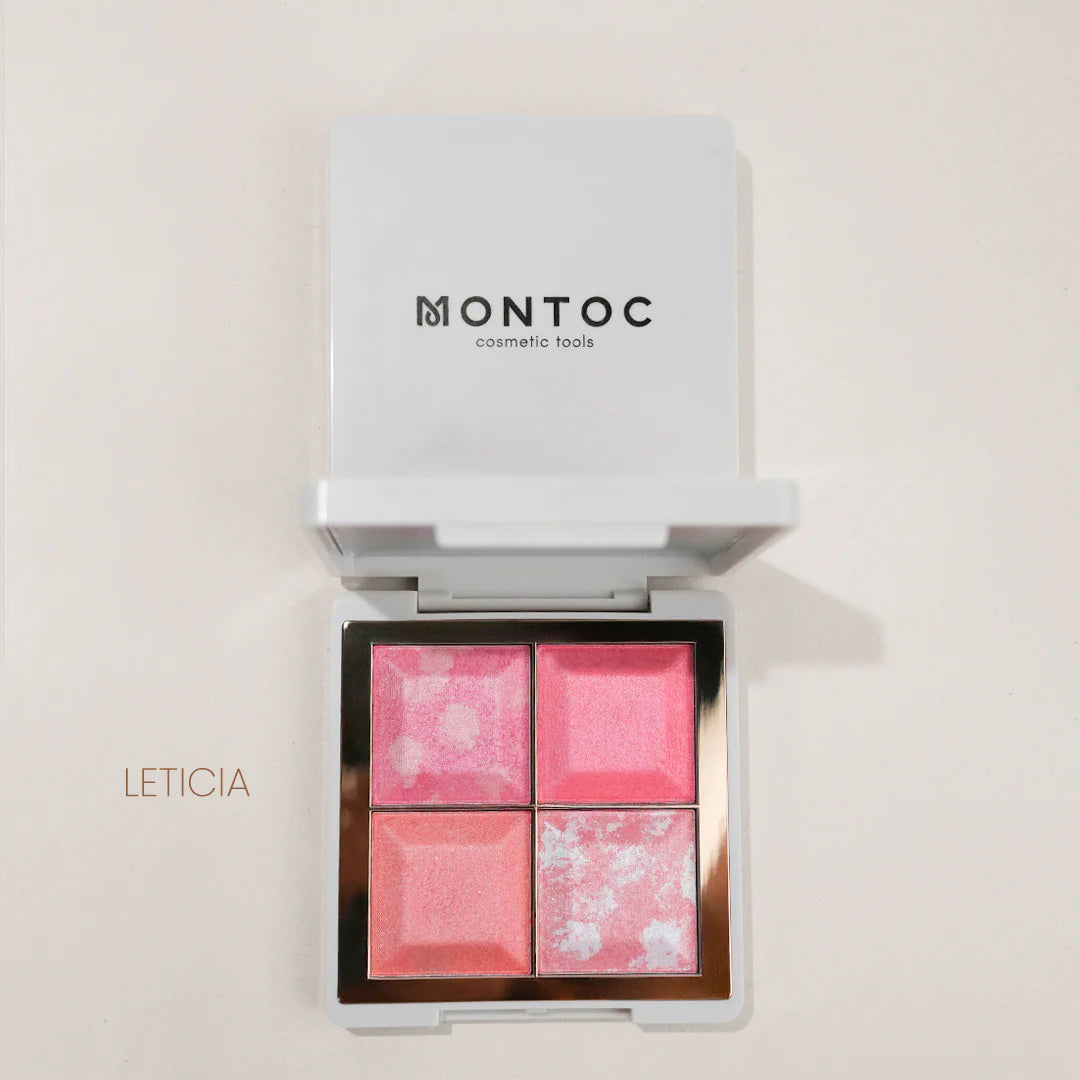 Paleta de Rubor e Iluminador Light Set Montoc