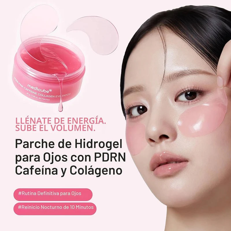 PDRN Pink Caffeine Collagen Eye Patch – Medicube