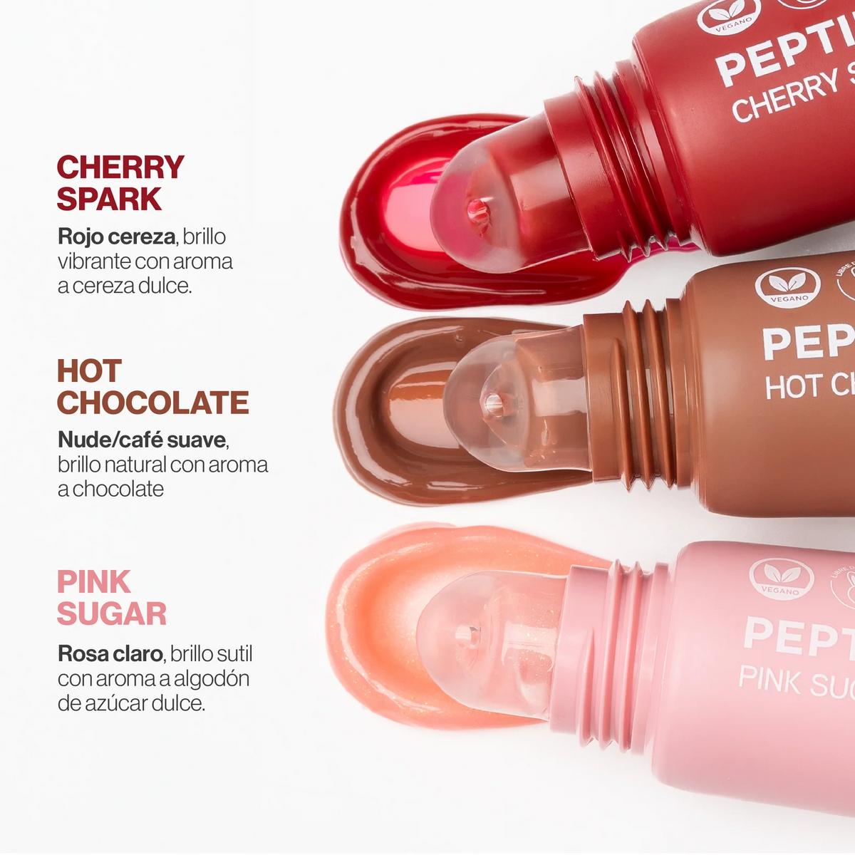 Set x3 Lip Balm con Péptidos Atenea