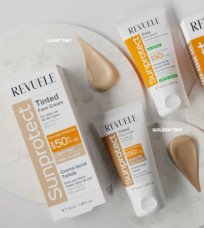 Protector Solar con Color Revuele