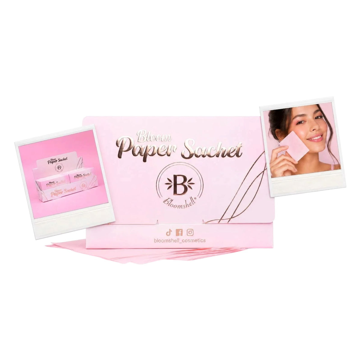 Papel Antibrillo Paper Sachet Bloomshell