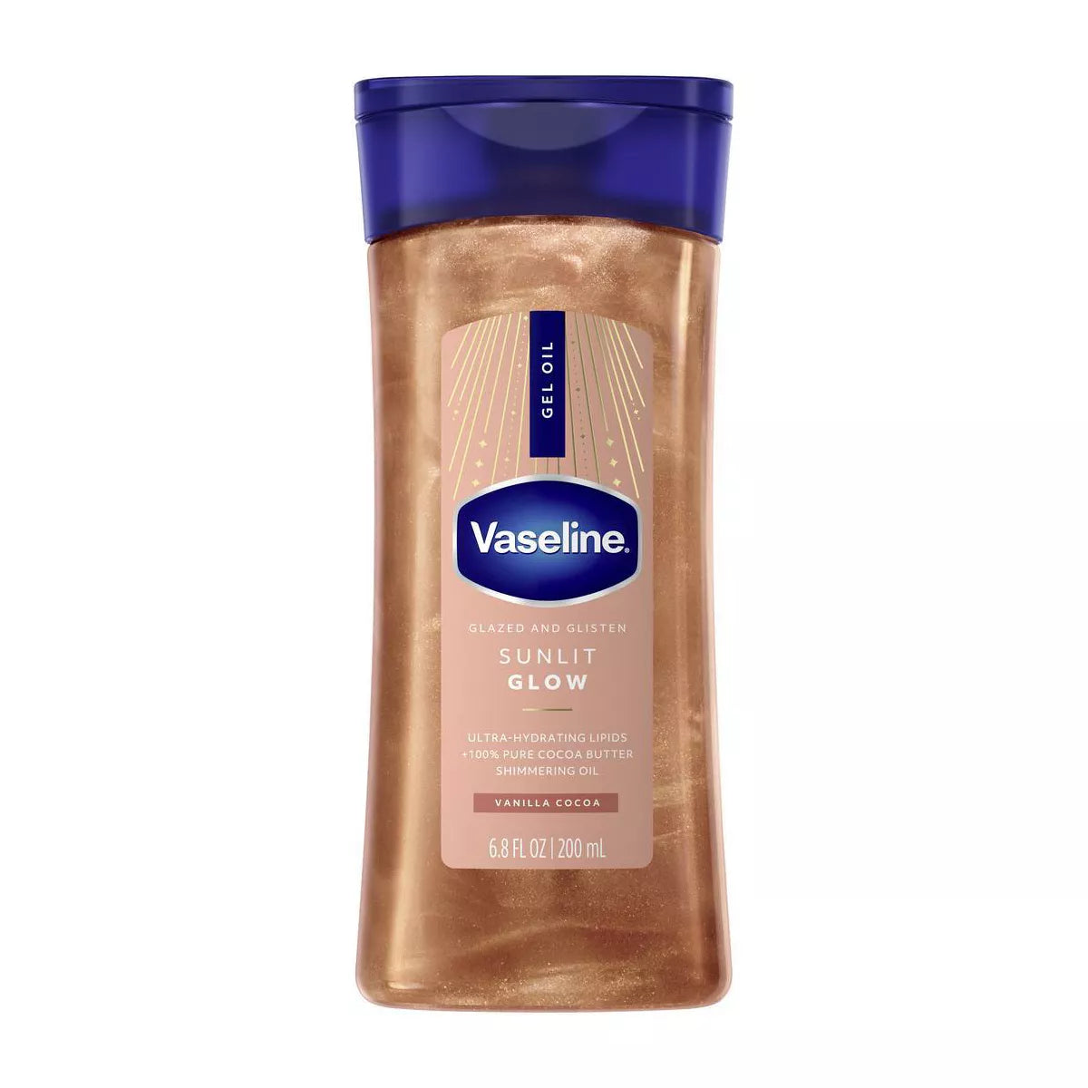 Glazed & Glisten Sunlit Glow Body Gel Oil 200ml – Vaseline