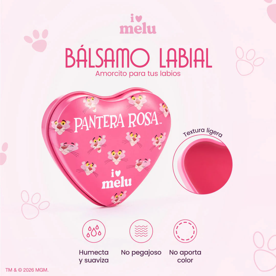 Lip Balm Frutos Rojos Pantera Rosa Ruby Rose