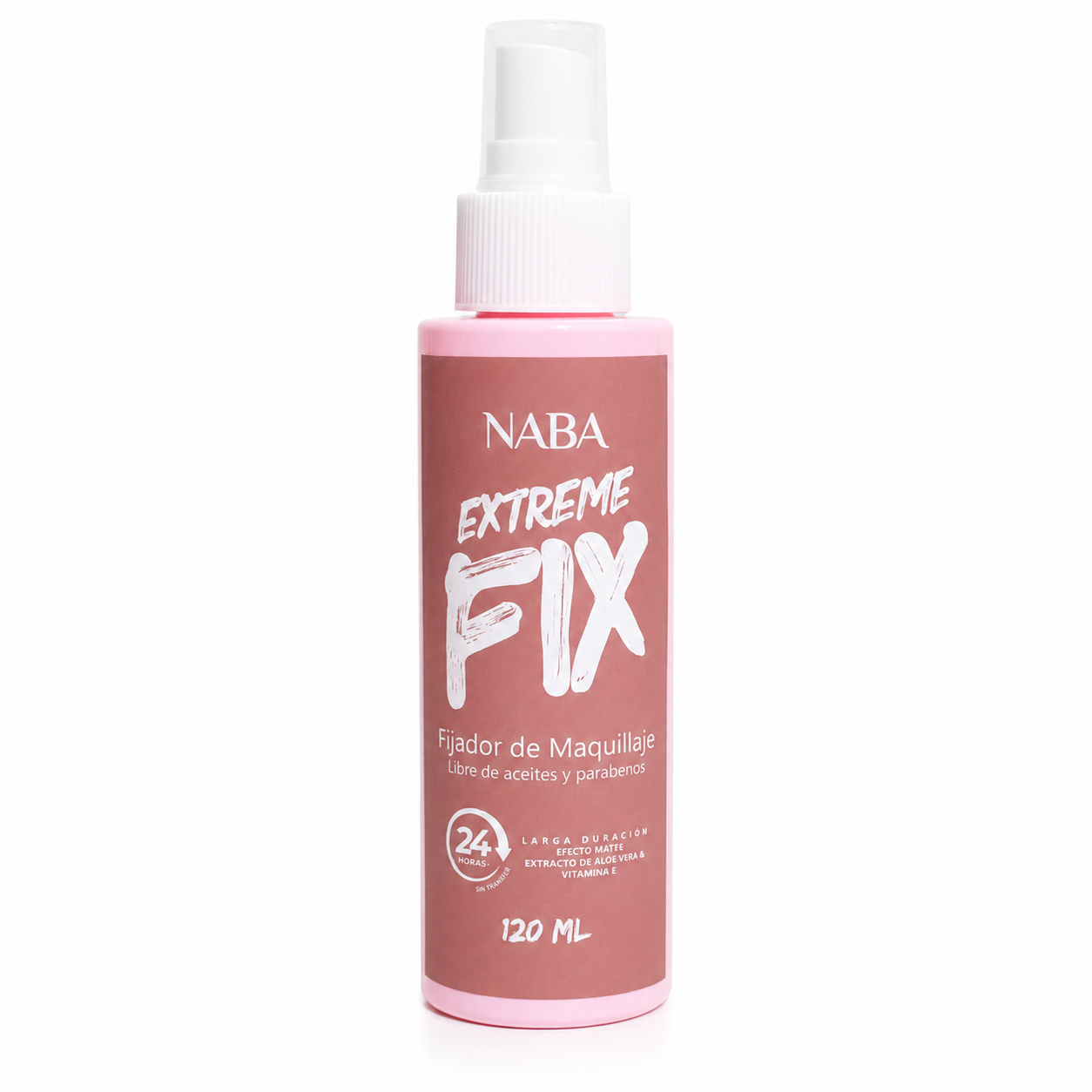 Fijador de Maquillaje Extreme Fix Naba 120 ml