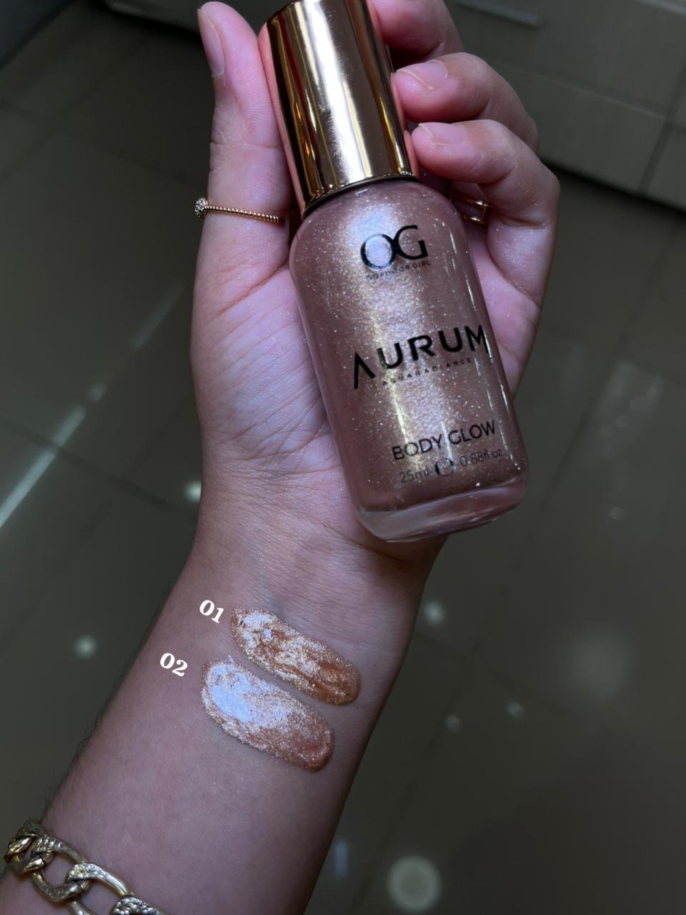 Iluminador Corporal Aurum Body Glow OG