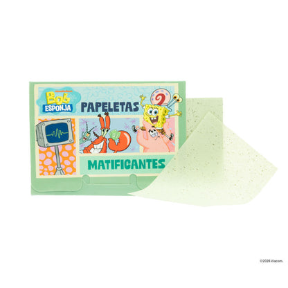 Papelitos Absorbentes Anti Brillo Bob Esponja – Trendy