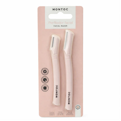 Set x2 Perfilador para Cejas y Rostro Montoc