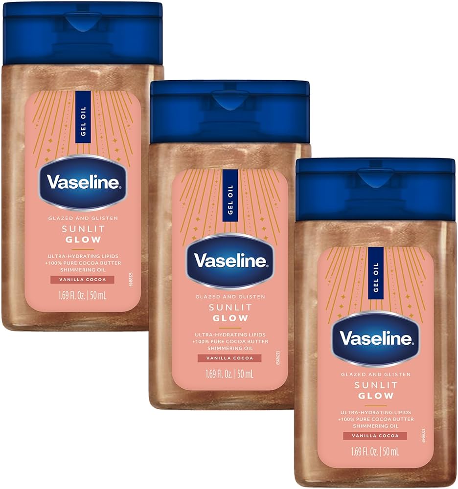 Vaseline Glazed and Glisten Sunlit Glow Mini 50 ml