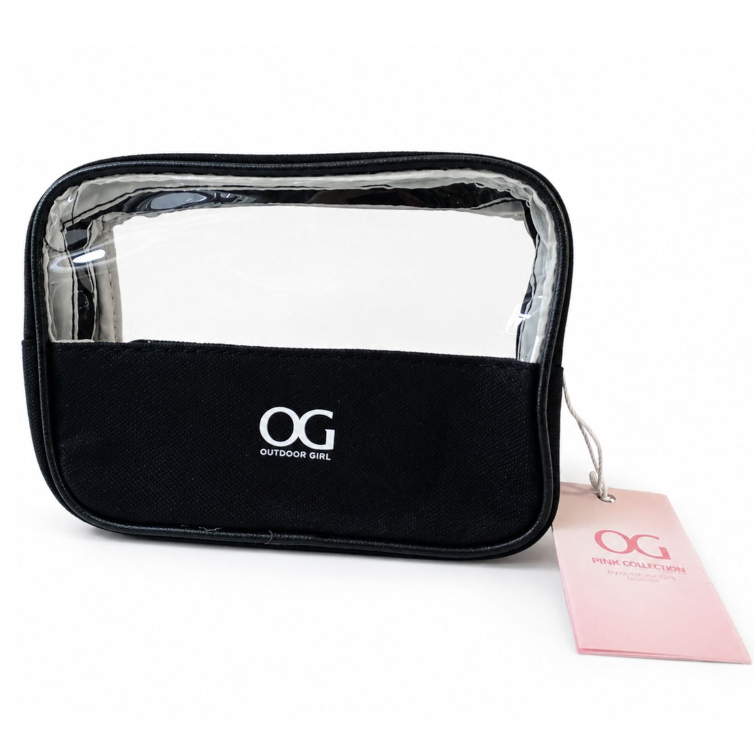 Cosmetiquera Pequeña Transparente Pink Collection – OG