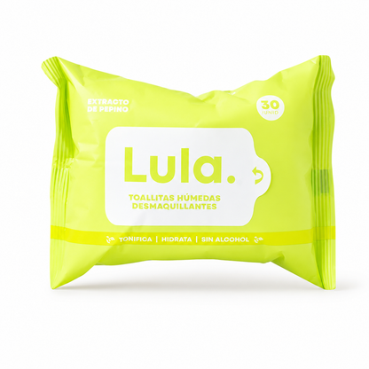 Toallas Húmedas Desmaquillantes Lula