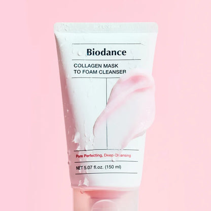 Collagen Mask to Foam Cleanser – Biodance