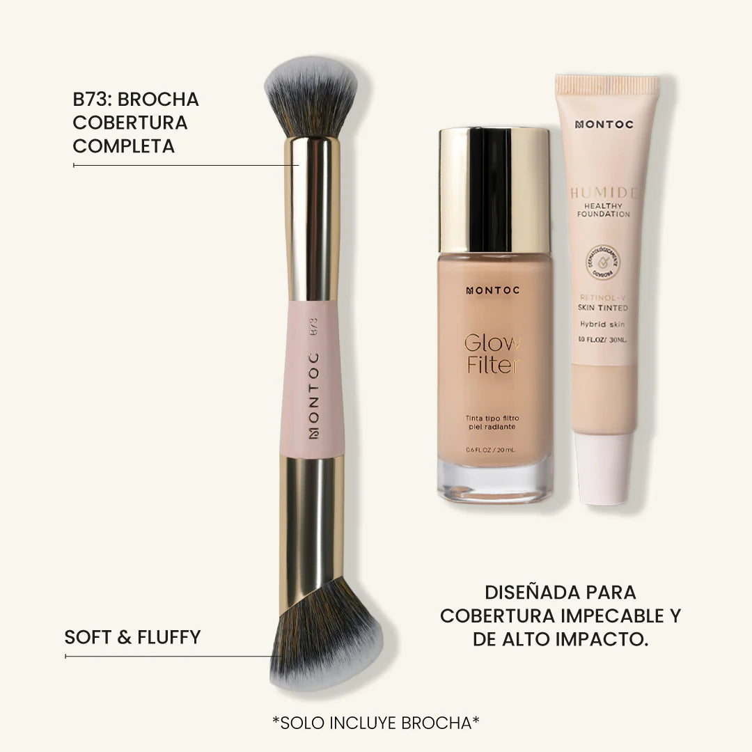 Brocha Doble Humide Montoc B73