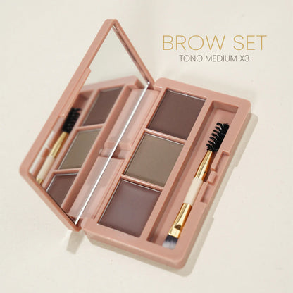 Brow Set Montoc (Trío Para Cejas)