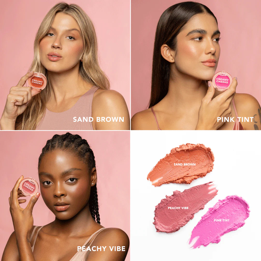 Rubor en Crema Creamy Cheeks Ruby Rose