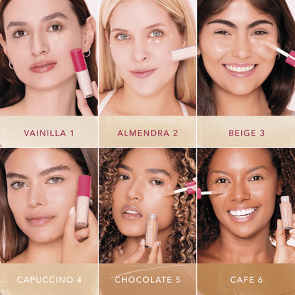 Corrector Líquido Línea Rosa Ruby Rose