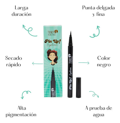 Delineador en Plumón  Pin Up Trendy