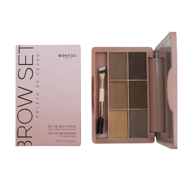 Paleta de Cejas Brow Set x6 Montoc