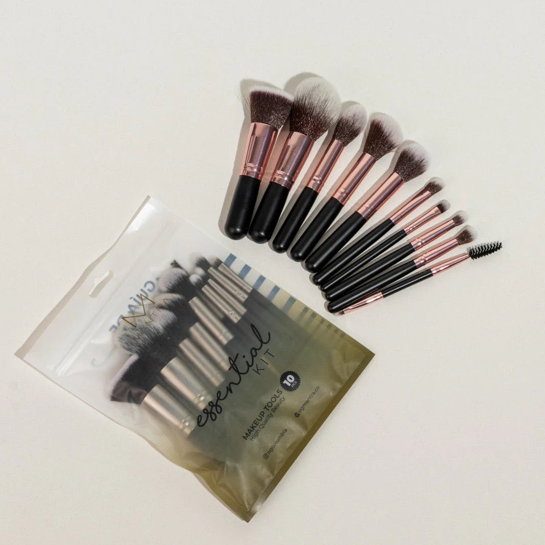 Set de Brochas Mini Mantra (COLOR BEIGE)