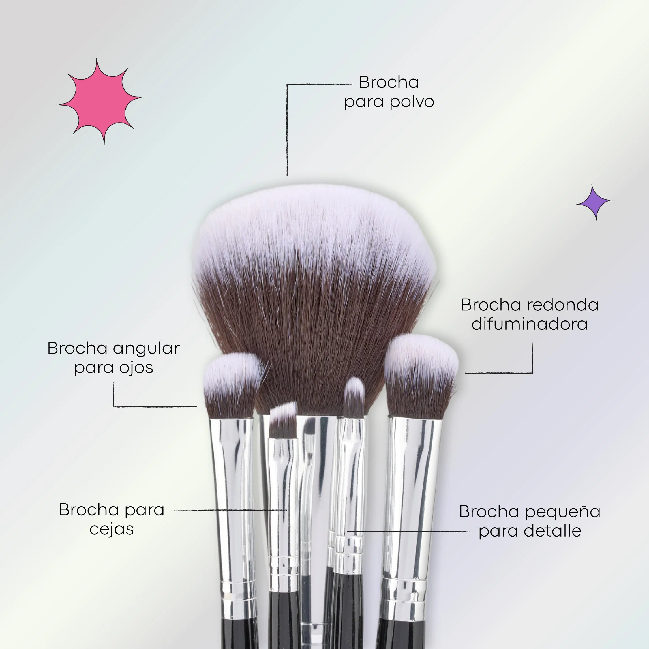 Kit de Brochas x10 Academy Lula