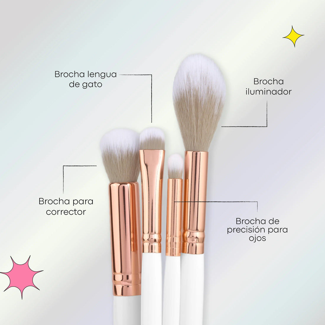 Kit de Brochas Sunshine Lula
