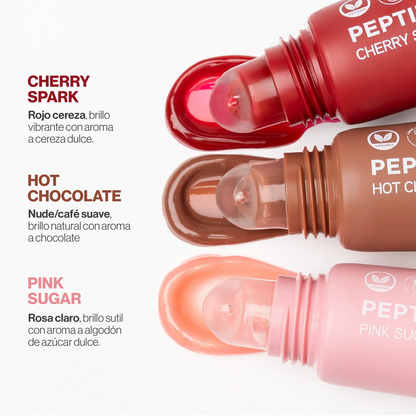 Set x3 Lip Balm con Péptidos Atenea