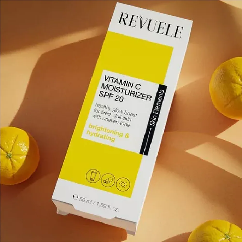 Crema Facial con Vitamina C y SPF 20 Revuele