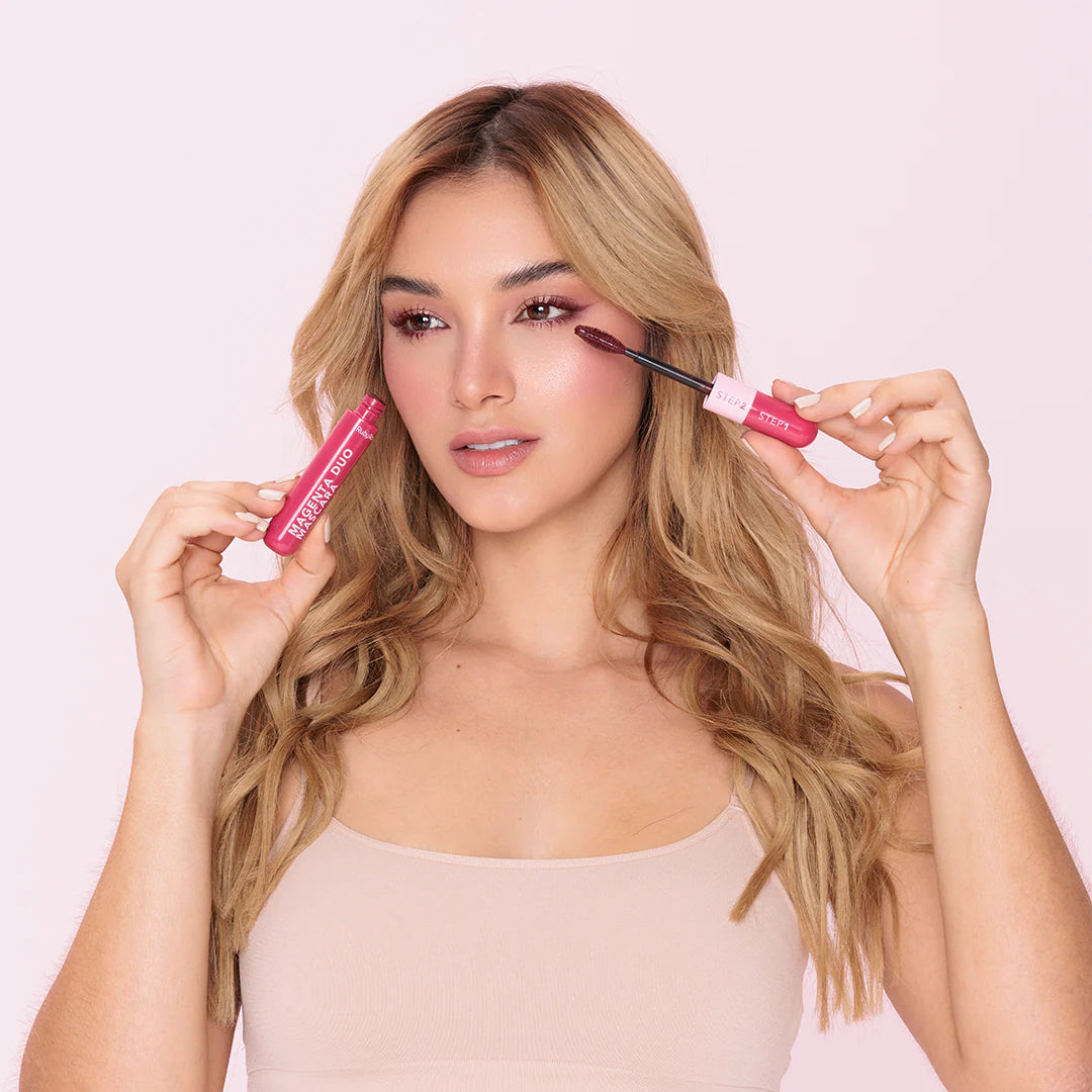 Pestañina Duo Magenta Ruby Rose