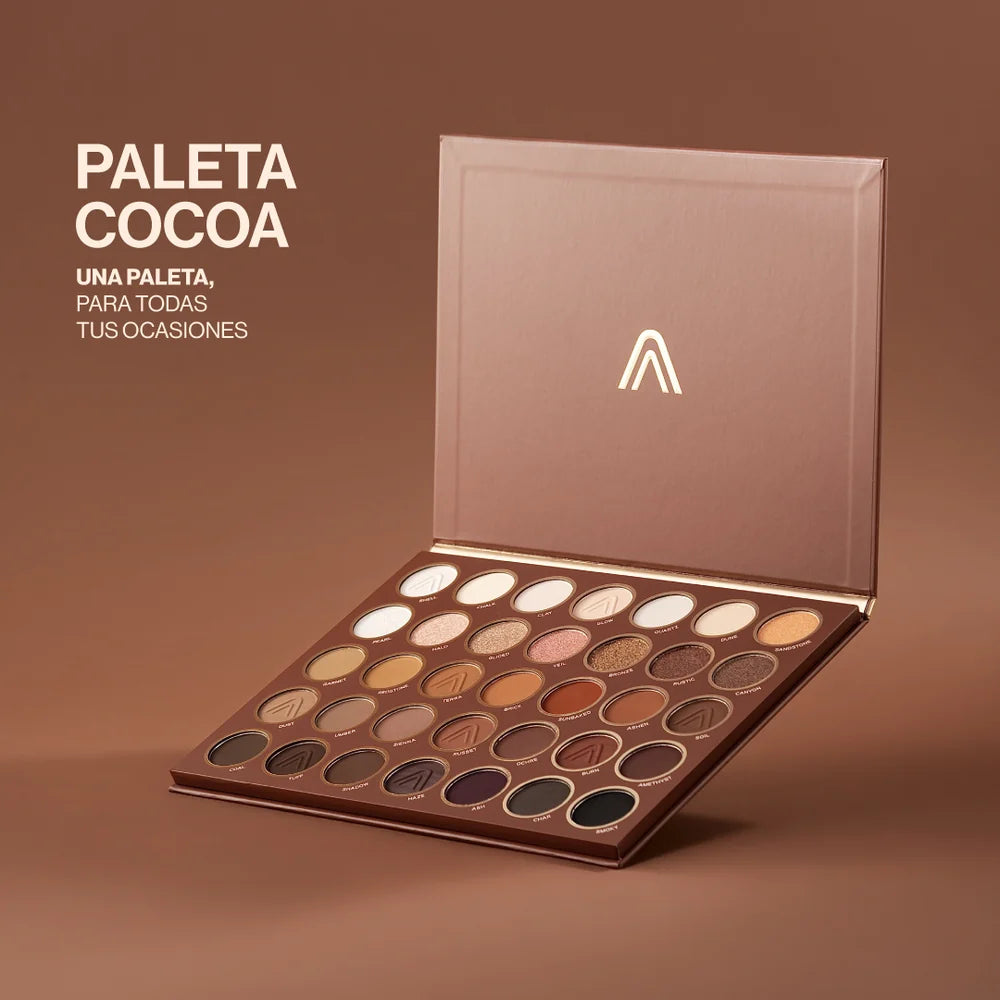 Paleta de Sombras Cocoa x35 Tonos Atenea