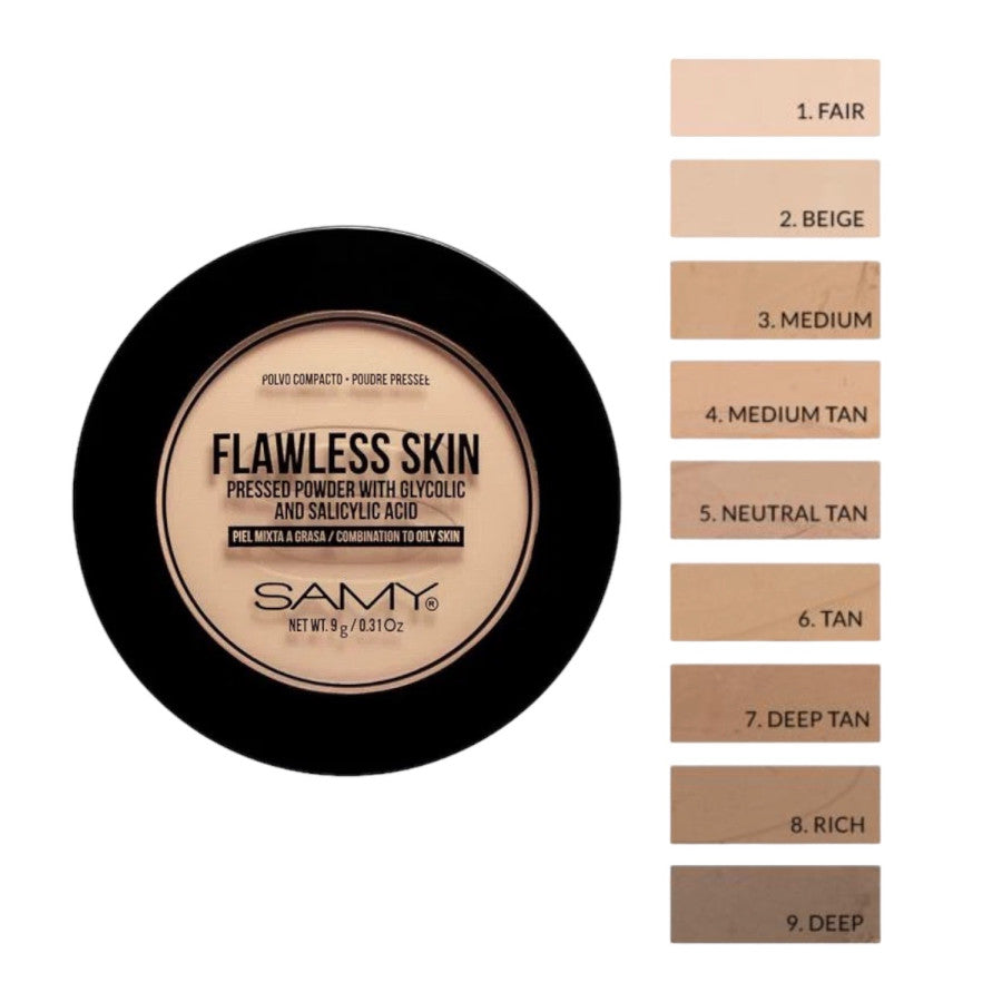 Polvo Compacto Flawless Skin Samy