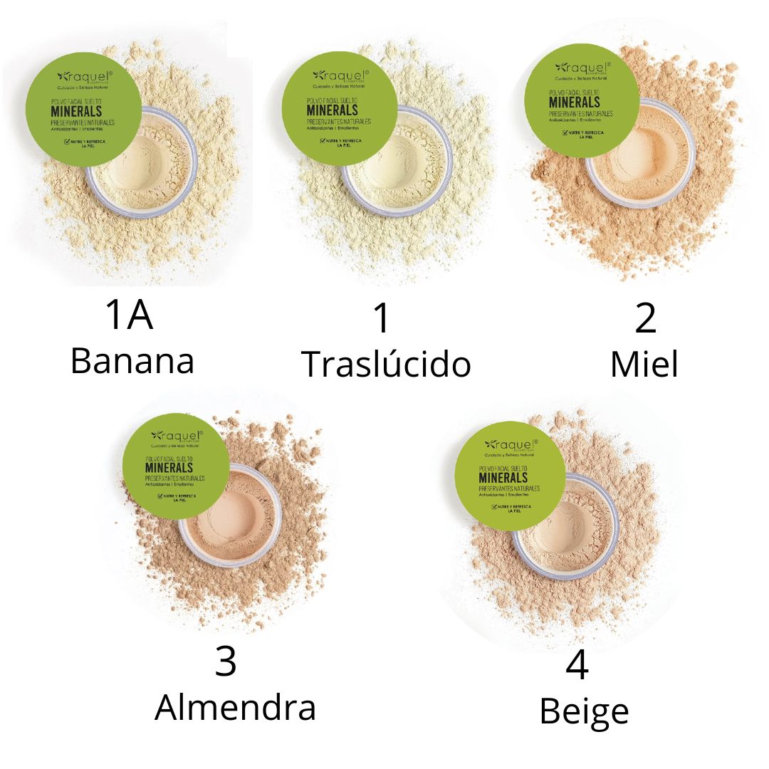 Polvo Suelto Minerals Raquel
