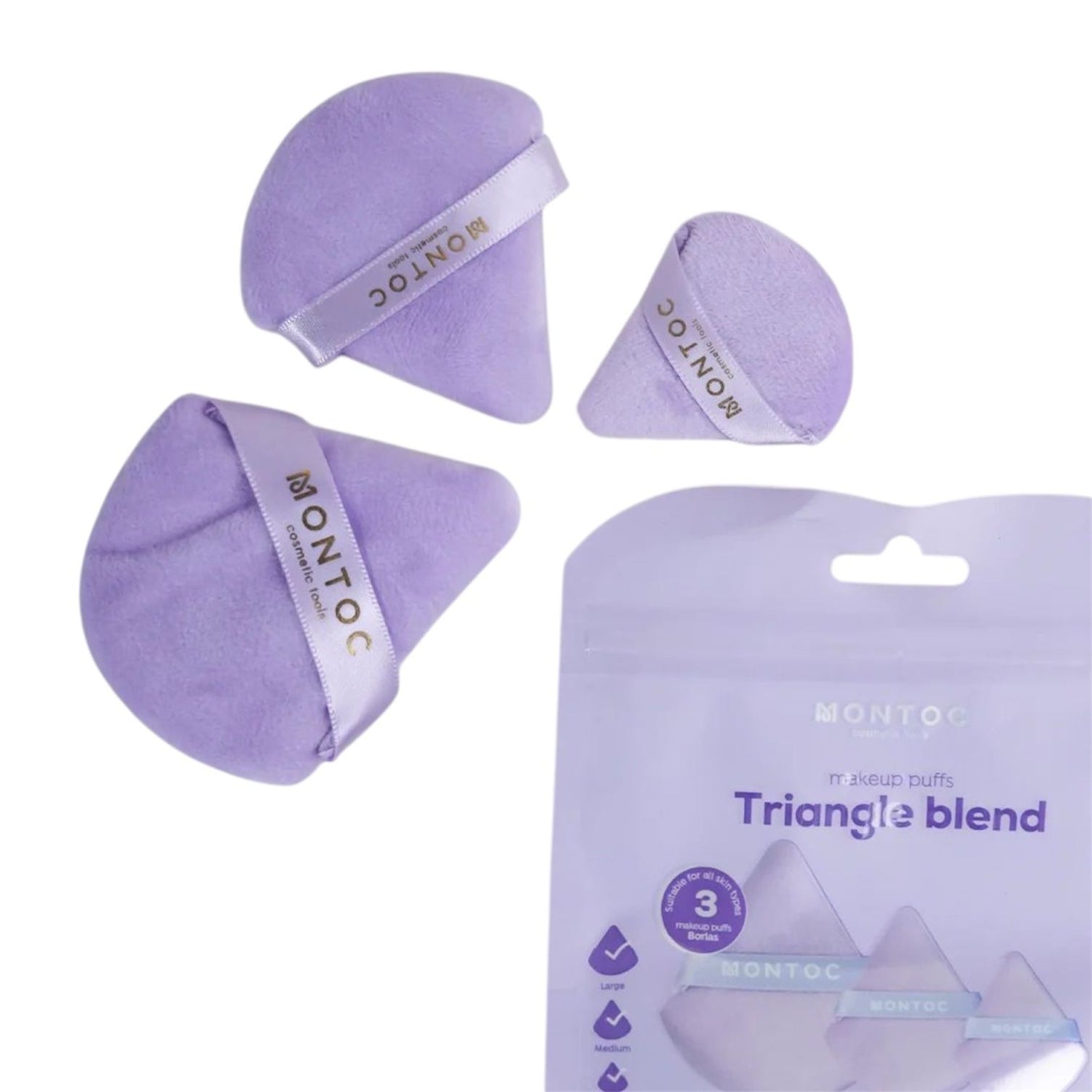 Trío de Borla Triangle Blend Montoc