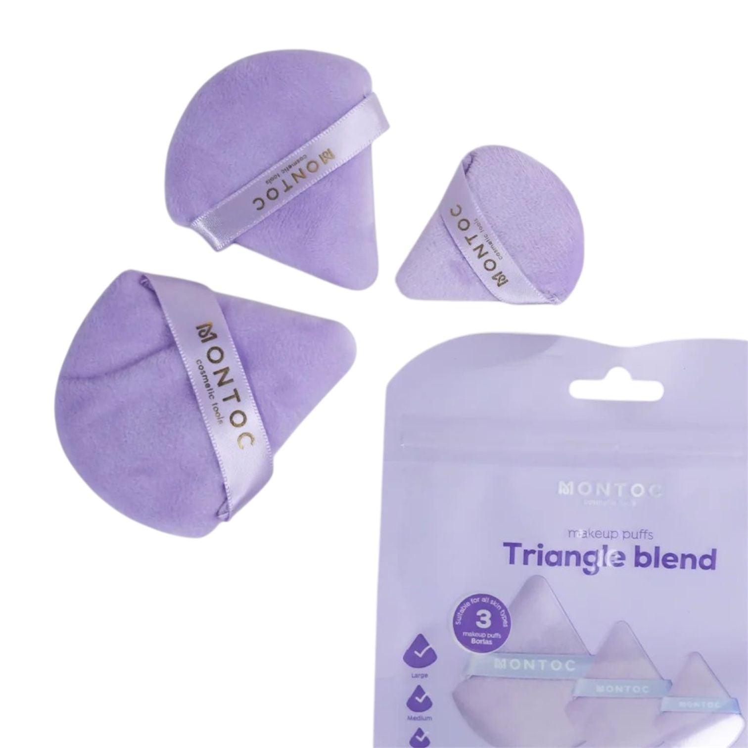Trío de Borla Triangle Blend Montoc