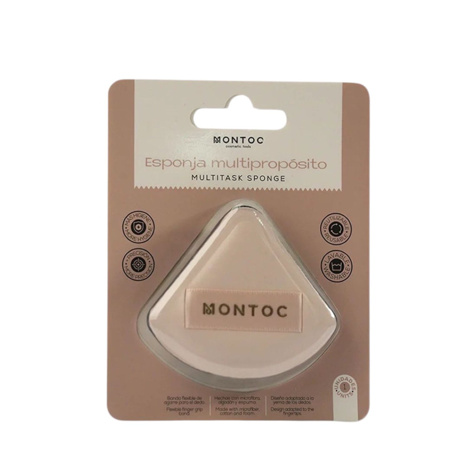 Esponja Multipropósito para Base y Corrector Montoc