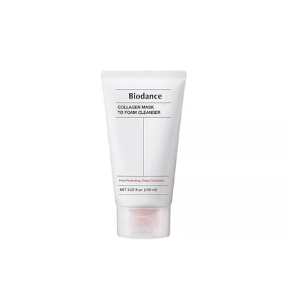 Collagen Mask to Foam Cleanser – Biodance